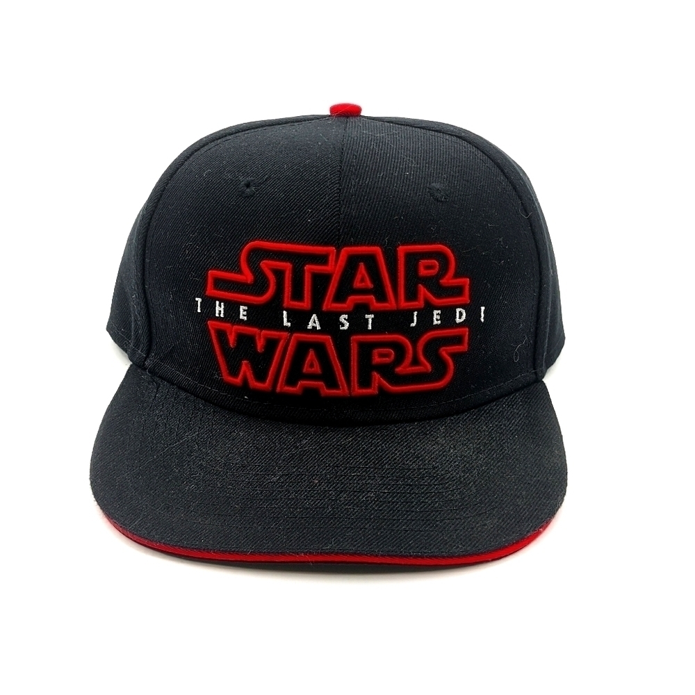 Star Wars the Last Jedi snapback flat brim cap